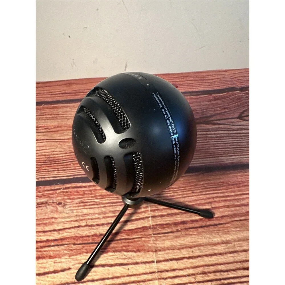 Blue Snowball ICE USB Microphone for Recording & Streaming on PC & Mac - Black